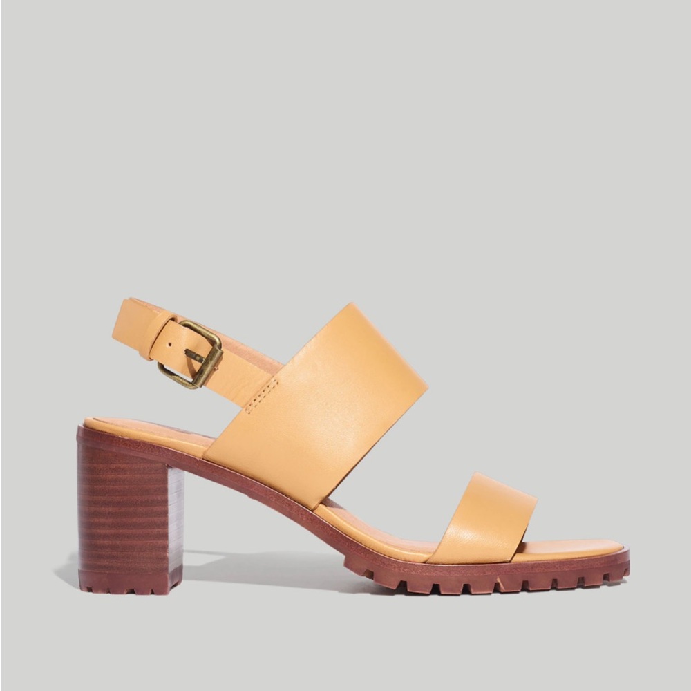 Madewell Kiera Lugsole Sandal Heel - Picture 2 of 7